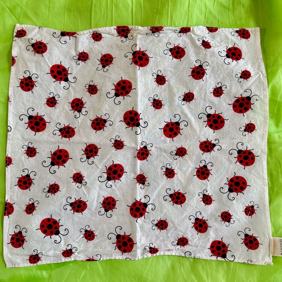 Claire's Other - Claire's NEW Vintage Ladybug Girls Bandana Handkerchief 100% Cotton Fabric